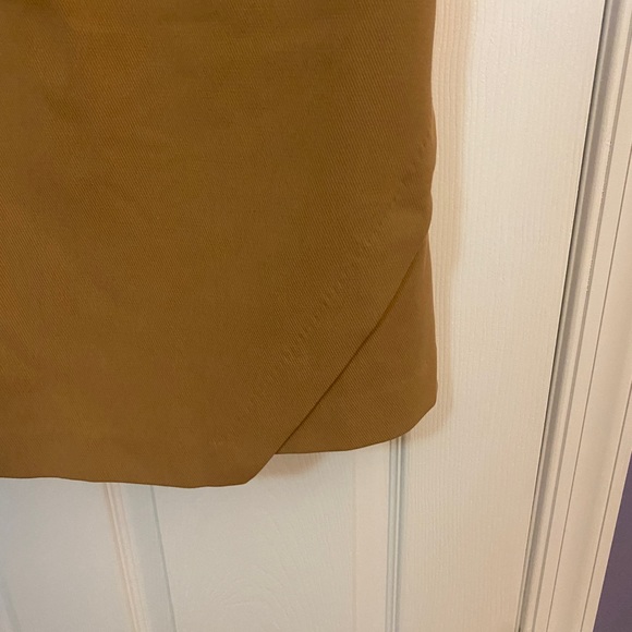 NWOT halogen tan knee length dress - Picture 6 of 7